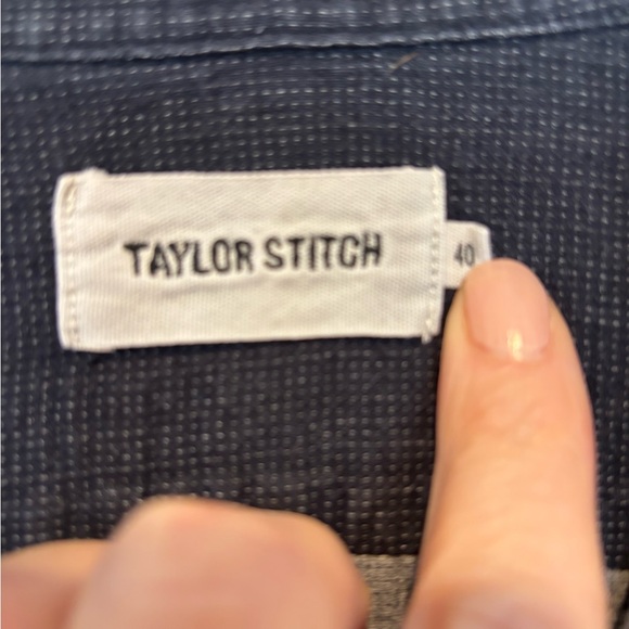Taylor Stitch Charcoal Long Sleeve Shirt - Picture 3 of 6